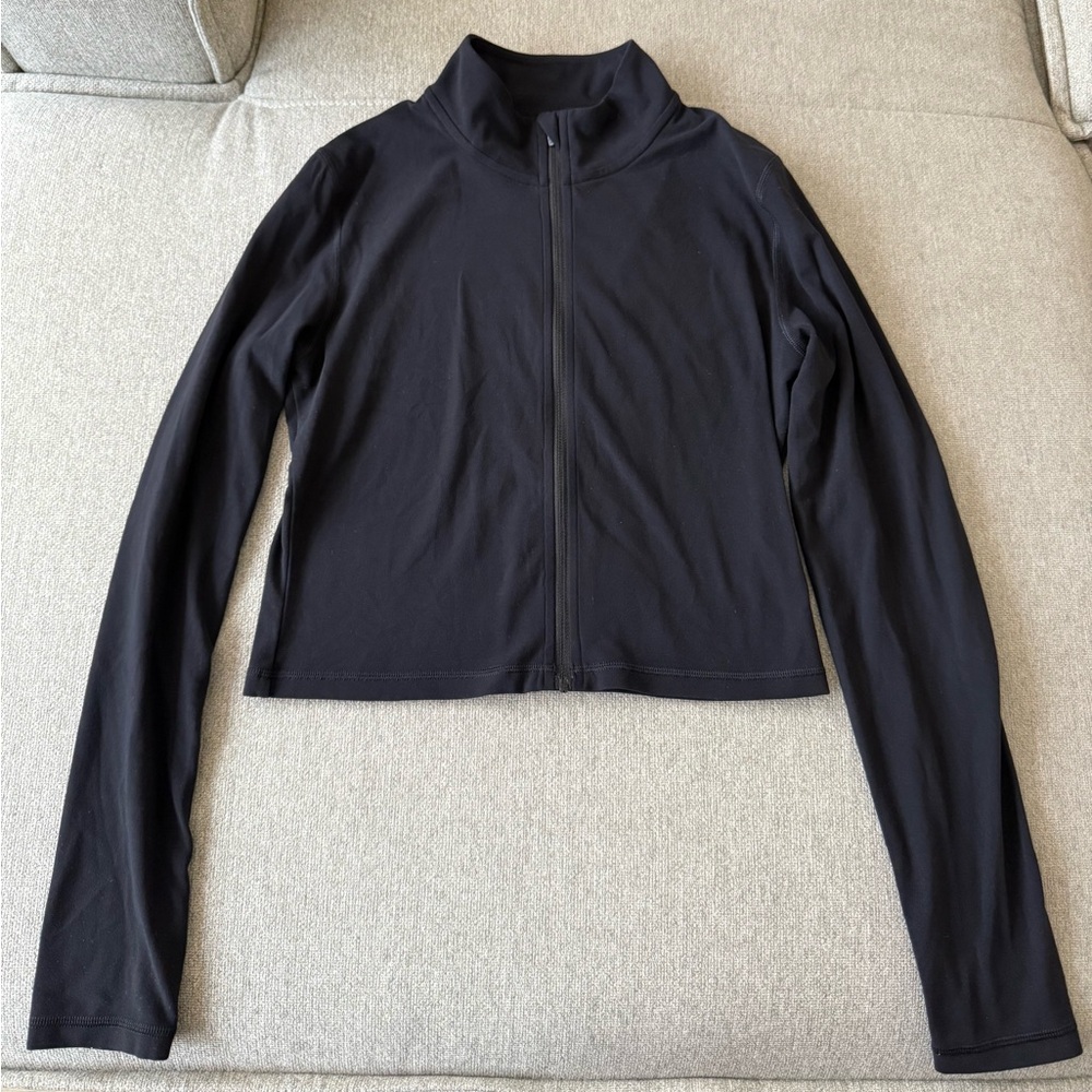 Aritzia golden butter limit zip longsleeve